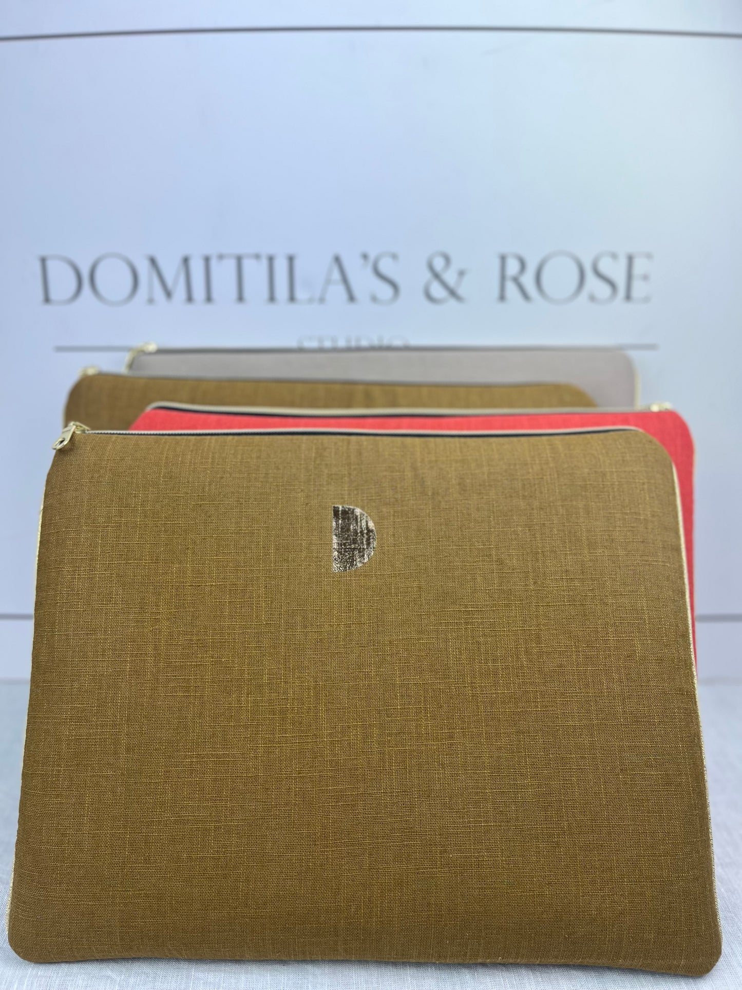 Funda portátil lino