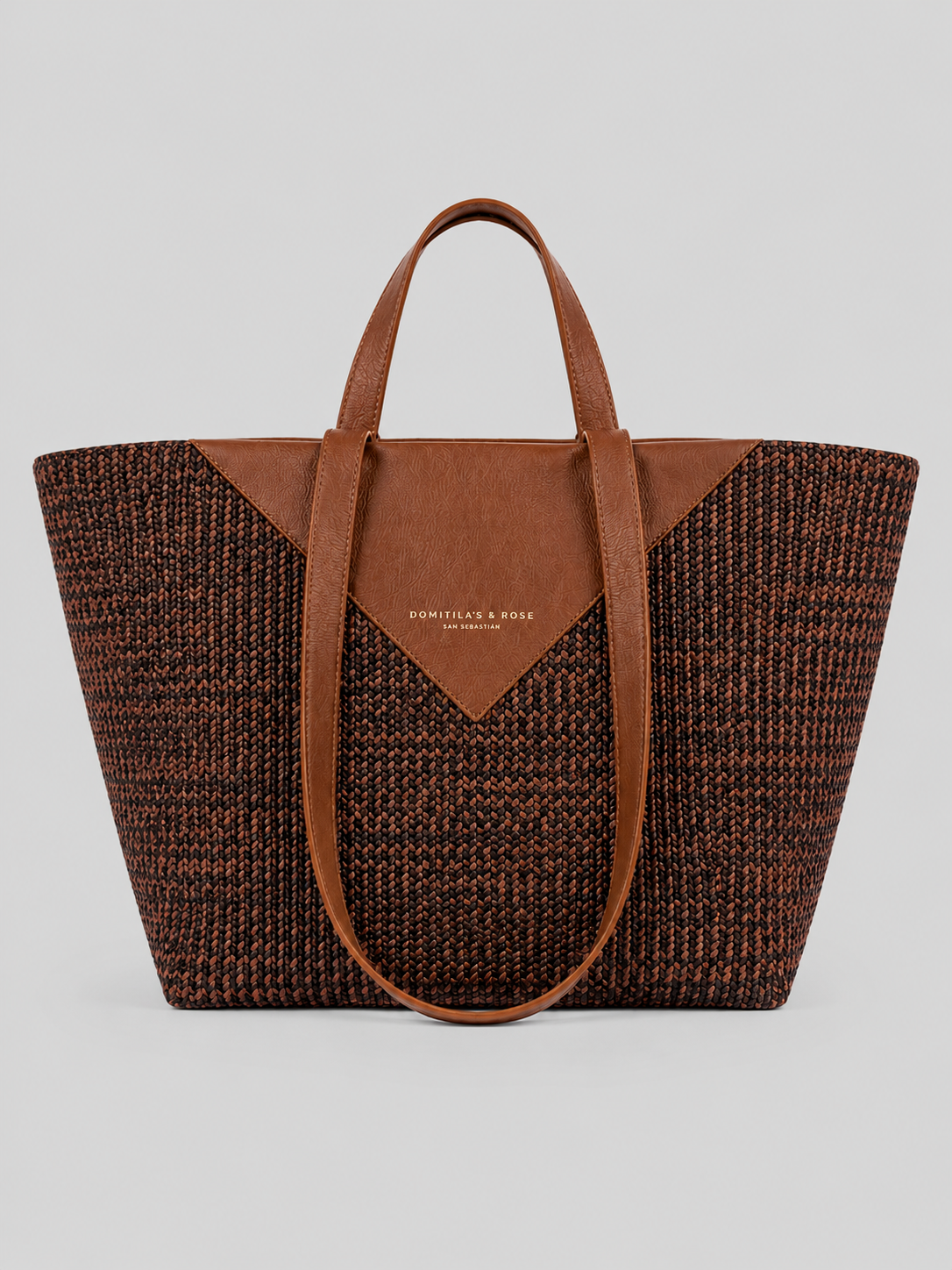 LARGE TOTE MARRÓN
